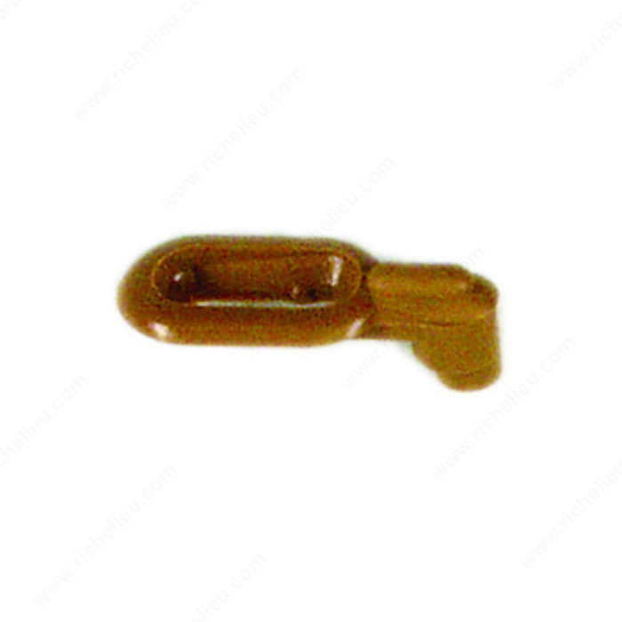 Mirror Retainer Clip, Installed on the back of a frame, Material Plastic, Length 1 in, Finish Beige PRO-PACK 10