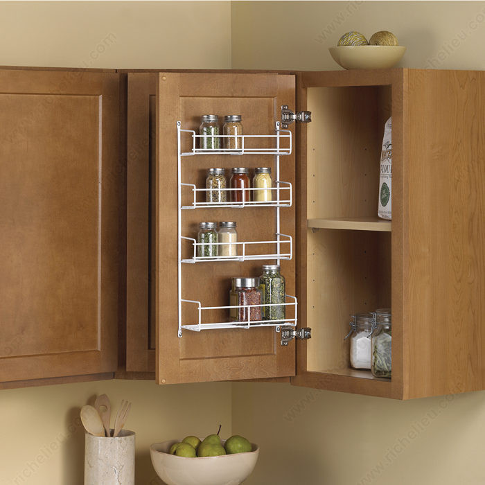 Spice Racks, Width 10 13/16 in, Width Min. 12 3/8 in