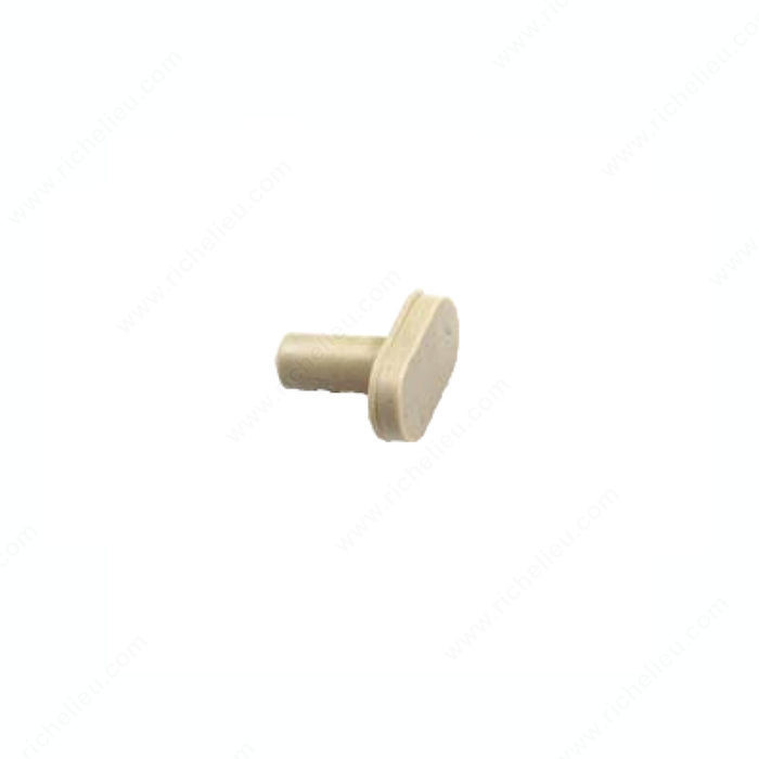 Door Bumper, Diameter 1/4 in, Application For Wood Doors