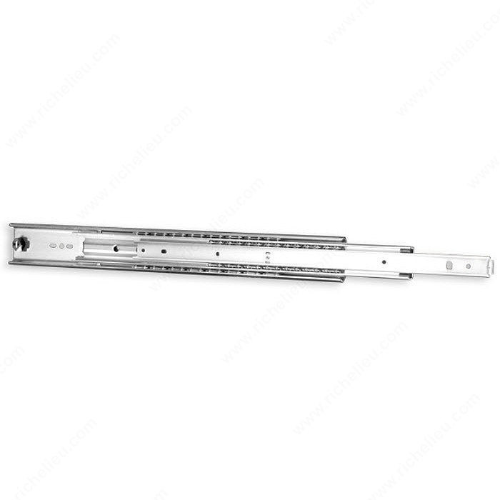 Serie 3634 over travel slide, Heady- duty for wide drawers, Slide Length 24 in