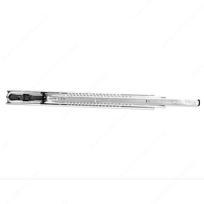 Serie 3634EC Easy-Close over travel slide, Heavy duty for wide drawers, Slide Extension Full Extension, Slide Length 14 in