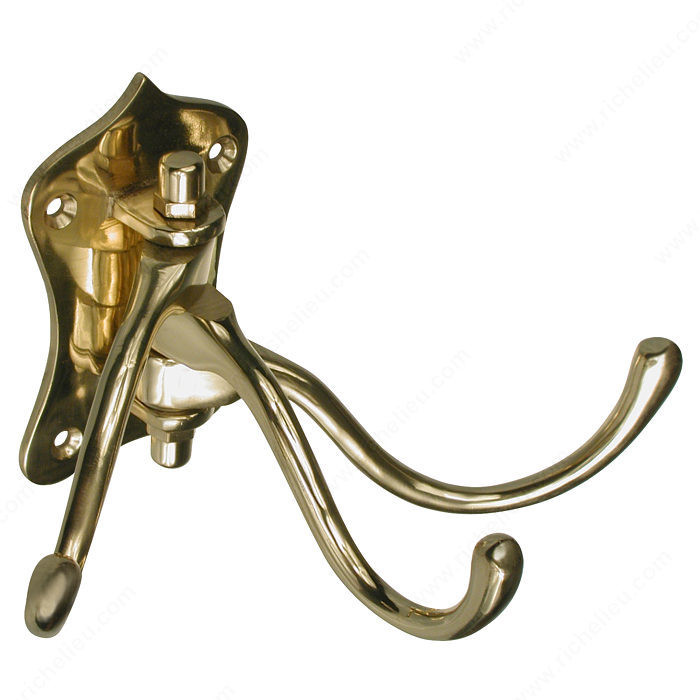 Utility Swivel Hook - 5612, Finish Brass