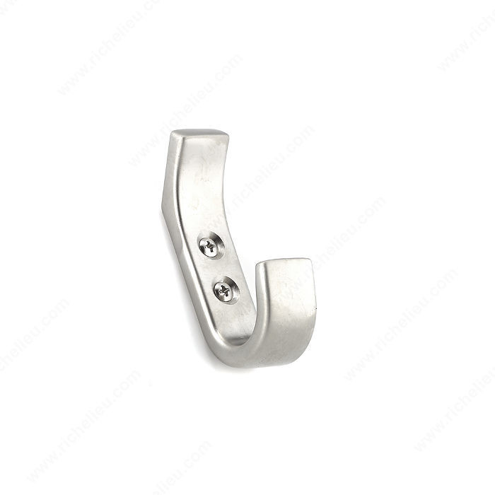 Utility metal Hook - 5630, Finish Matte Nickel PRO-PACK 2