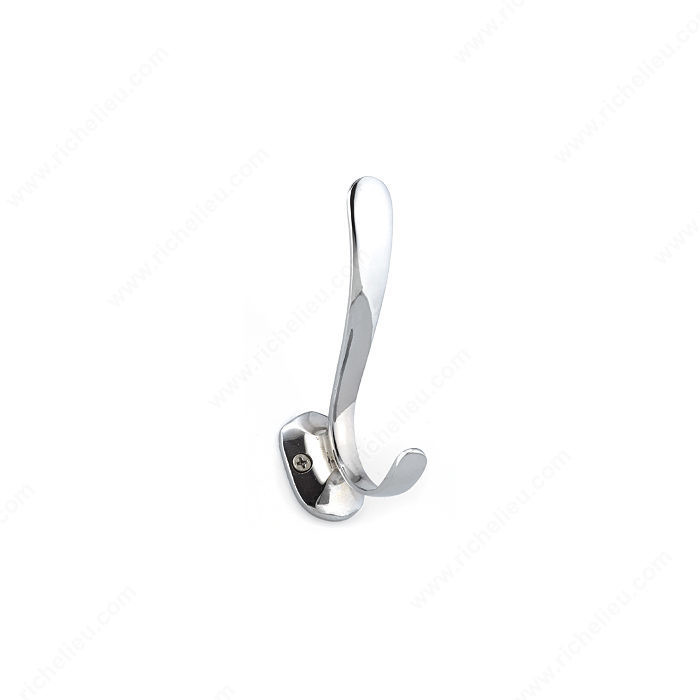 Contemporary Metal Hook - 6210, Finish Chrome