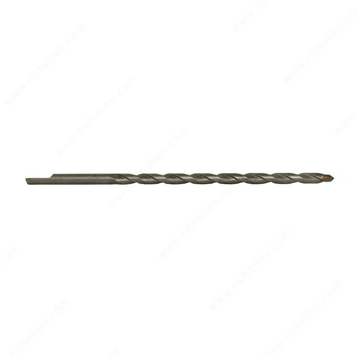 Concrete Drill Bit, Shank Diameter 3/16 in, Bit Length (L) 6 1/2 in