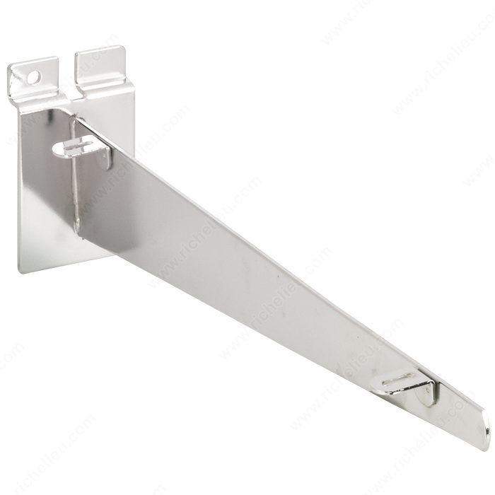 Wood Shelf Bracket, Sold in pairs (1 left and 1 right bracket), Length 12 in