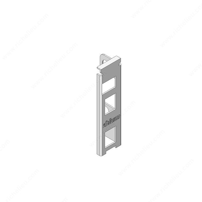 Back Fixings Bracket Left / Right, Drawer Height M PRO-PACK 5