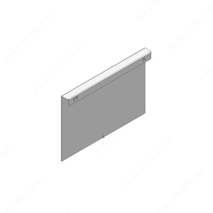 Wooden Back Adapter for Height C Legrabox Drawer, Nominal Length 218 mm, Length 217.5 mm