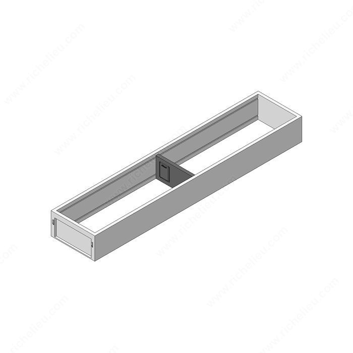 Narrow Frame for Legrabox Drawers, Nominal Length 500 mm