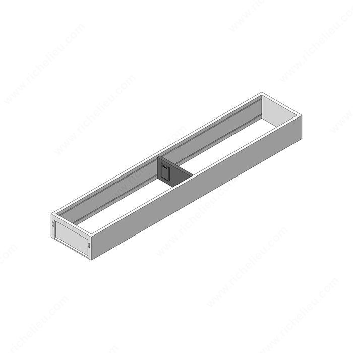 Narrow Frame for Legrabox Drawers, Nominal Length 550 mm