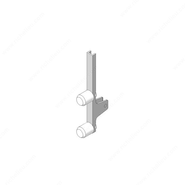 Front Fixings Left / Right, Finish Zinc, Mounting Expando, Drawer Height Legrabox K (128.5 mm), Drawer Type Standard PRO-PACK 5