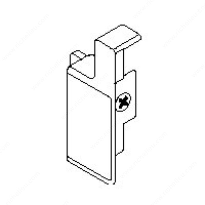 Front Fixing Bracket for Inner Pull-Out, Position Right PRO-PACK 5