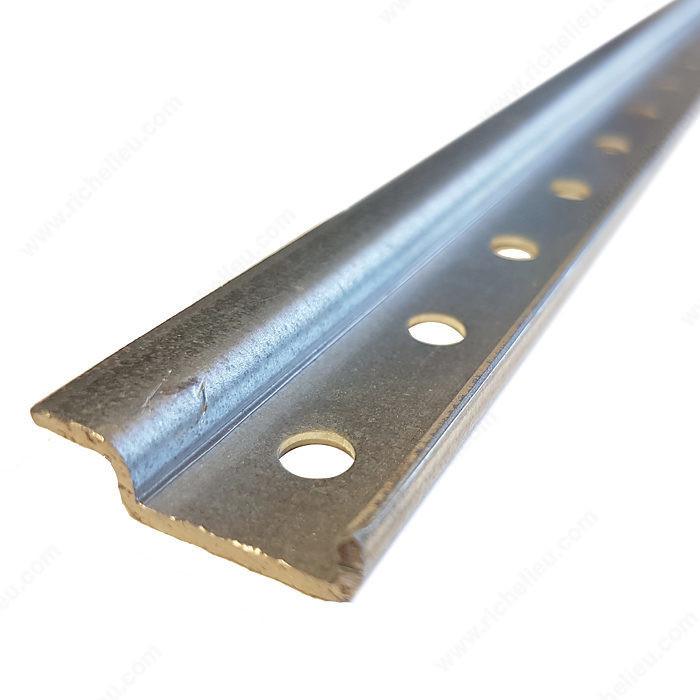 STEEL HANGING RAIL 8'. Pro-Pack of 25pc HF290.11.90sem, cover availble RI:6029030