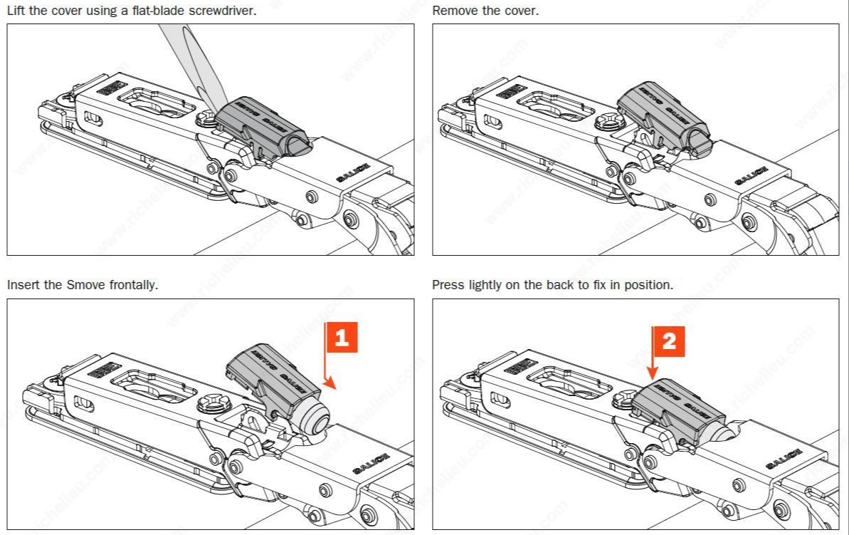 Add-On Soft-Close Smove - Universal Hinge