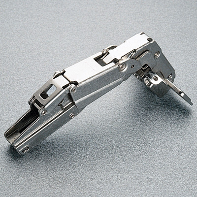 165 degree with press-in dowels, Half Overlay