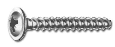 Pro-Pack 10pcs, Wood Knob Screws, 1-1/4" - #2 Phillips