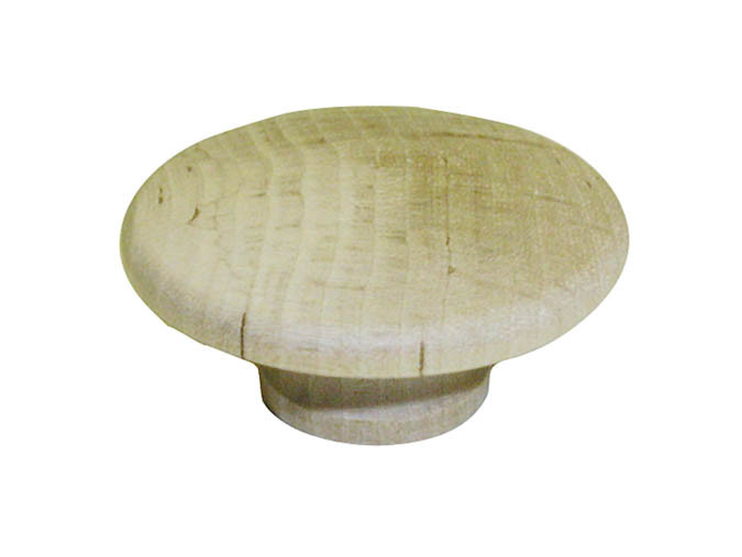 Pro-Pack 10pcs, Unfinished Wood Pulls,Birch 1"