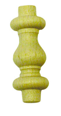 Pro-Pack 10pcs, Large Spindle, Birch 3/4" X 1-1/2"