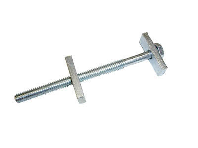 Pro-Pack 10pcs, Joint Fasteners, Standard Thrd Zinc 3-1/2"