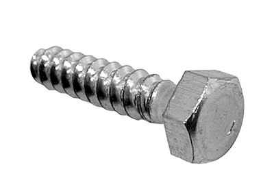 Pro-Pack 10pcs, Lag Bolts, Zinc 1-1/4"