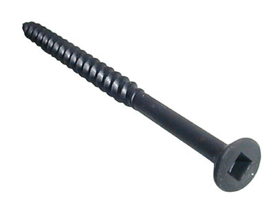 Standard Screw, Square Drive, #8 X 2"