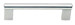 16 Series, 304 Stainless Steel Bar Pulls, 96mm c/c, Satin Stainless Steel Finish, 118 mm