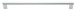 16 Series, 304 Stainless Steel Bar Pulls, 492mm c/c, Satin Stainless Steel Finish, 514 mm