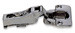 Stainless Steel Hinges, 14mm Overlay, Self-Closing