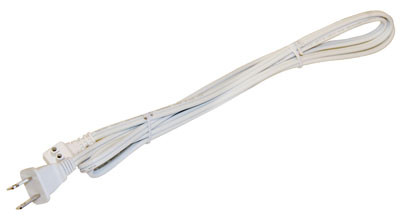 Slim Link Power Cords, Similar To # Slfpc690 Wh 90G Power Cord White 6 Ft