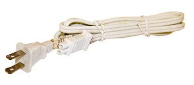 Slim Link Power Cords, Similar To # Slfpc6 Wh Power Cord White 6"