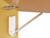 Lid Supports and Up Stays, Light to Heavy Duty with Soft-Close Movement, Medium-Duty (Left)