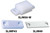 Hermitically Sealed Plastic Magnets, Pull Force 6.6 lb., Sealed Strike Plate