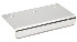 SN Series 304 Stainless Steel Pulls, 3-35/64" c/c, Satin Stainless Steel Finish, 4-23/32"