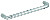 SWF Series, 316 Stainless Steel Wire Pulls, 127mm c/c, Satin Stainless Steel Finish, 5-3/8"