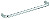 SWF Series, 316 Stainless Steel Wire Pulls, 152.5mm c/c, Satin Stainless Steel Finish, 6-3/8"
