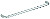SWF Series, 316 Stainless Steel Wire Pulls, 228.5mm c/c, Satin Stainless Steel Finish, 9-3/8"
