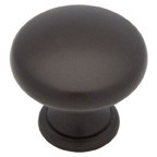 PN2001-OB3-C 1.25"DIA, ZINC KNOB, DK ORB