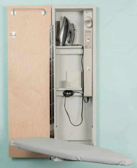 Built-In Electric Swiveling Ironing Board (right handed)