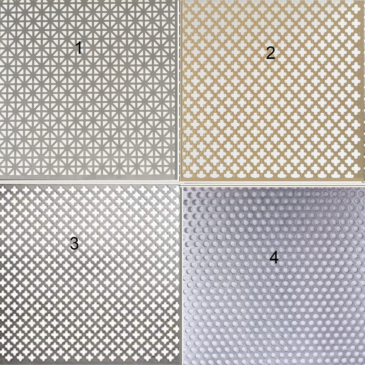 Screens Samples for drying racks and drawers, Choose your samples