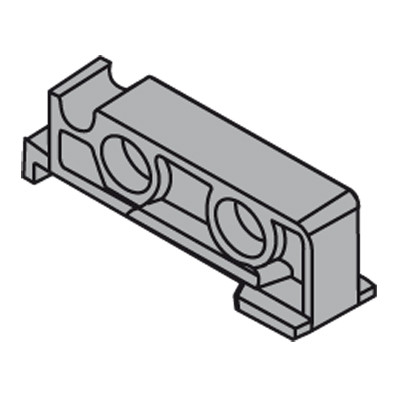 Tandem Rear Mounting Block For Roll-Out Shelf