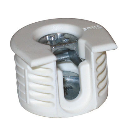 Titus Series 6 Expando Connectors, Similar To # T6431 Wa Drop On,White For 16Mm Material