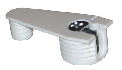 Titus Series 6 Expando Connectors, Similar To # T6445 Wa Side Entry,White 19Mm