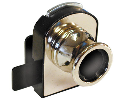 Double Glass Door Deadbolt Lock, Nickel