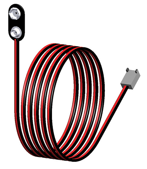 CompX StealthLock 9v Jumper Cord, 10 Foot