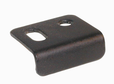 Pro-Pack 10pcs, Strike Plates,Black 7/8" X 3/4" X 5/16"