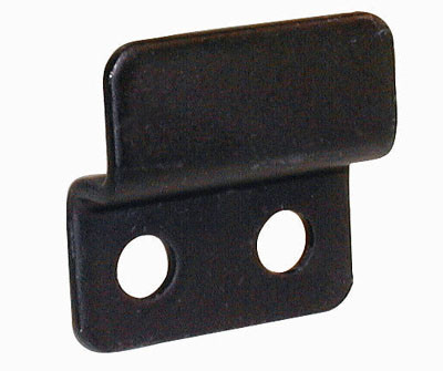 Pro-Pack 10pcs, Strike Plates,Black 7/8" X 3/8" X 1/4"