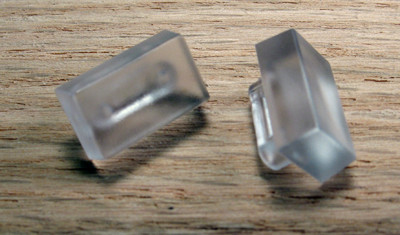 Tenn-Tex Glass Door Retainer Clips & Inserts, 5/32" Insert  -  50pcs bag