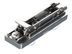 Clip-On, In Line Hinge Mounting Plates, 10mm Knock -In Dowe, 6MM, 2 CAM