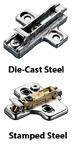 DIECST MTG PLT, SCREW-ON, 9MM 2 CAM