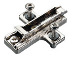 Clip-On Hinge Mounting Plates, KNOCK-IN, 3MM, 2 CAM
